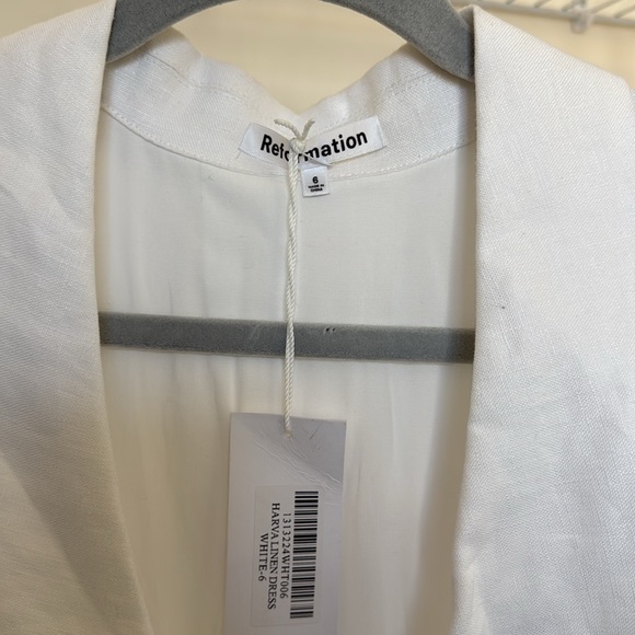 Reformation Harva Linen dress size 6 NWT - Picture 7 of 8